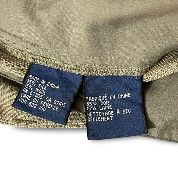 Nautica Men's Golf Pleated Front Chino Shorts Beige Size 32 Casual - Picture 5 of 5